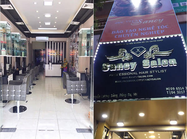 Sancy Hair Salon - Địa chỉ uốn tóc đẹp và rẻ ở Hà Nội được nhiều yêu thích