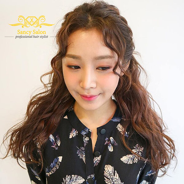 Những kiểu tóc uốn xoăn xù Hàn Quốc đẹp cho nàng quyến rũ sành điệu