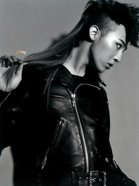 tóc mullet G-Dragon