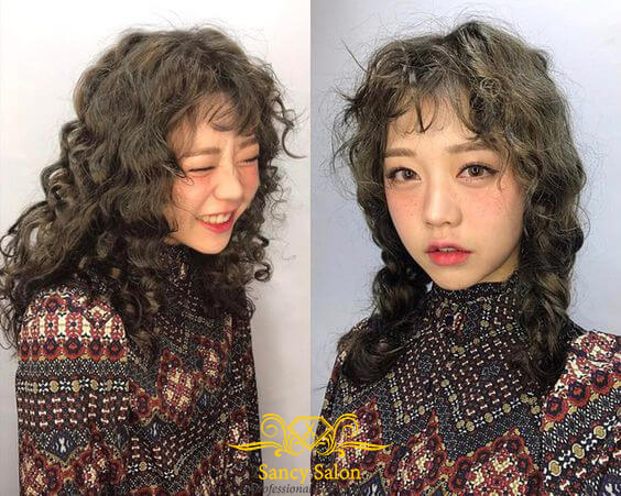 Các kiểu tóc uốn xoăn xù Hàn Quốc cho bạn nữ sành điệu